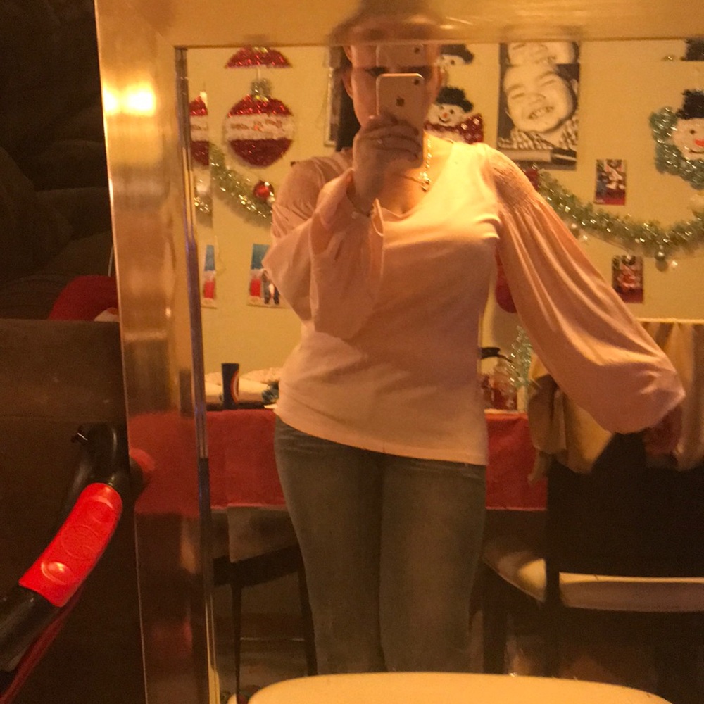 Ballooned sleeves Lauren by Ralph Lauren blouse